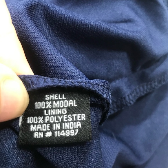 Feathers by Tolani Blue White Long Skirt size M Anthropologie - Picture 4 of 5